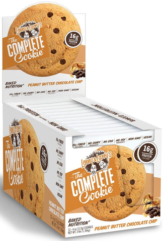 Lenny and Larrys Complete Cookie - Peanut Butter Chocolate Chip, 4 Ounce -- 72 per case.