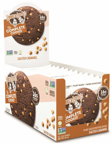 Lenny and Larrys Salted Caramel Complete Cookie, 4 Ounce -- 72 per case