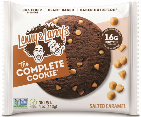 Lenny and Larrys Salted Caramel Complete Cookie, 4 Ounce -- 72 per case