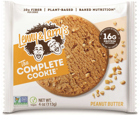 Lenny and Larrys Peanut Butter Complete Cookie, 4 Ounce Bag -- 72 per case