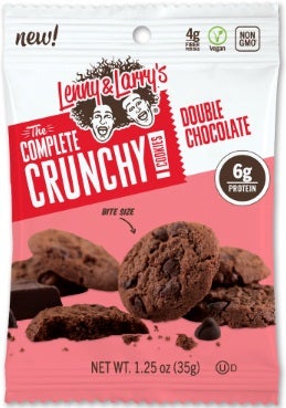 Lenny and Larrys The Complete Crunchy Cookie - Double Chocolate, 1.25 Ounce -- 72 per case.