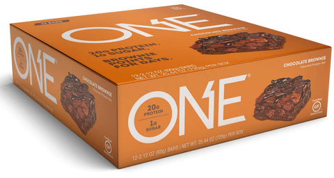 One Chocolate Brownie Bar, 2.12 Ounce - 12 count per pack -- 6 packs per case
