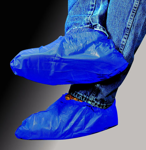 Cellucap Blue Polyethylene Shoe Cover -- 150 per case.