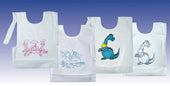 Childrens Assorted With Pocket Bib -- 500 count.