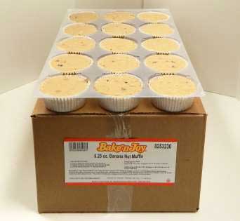 Bake N Joy Banana Nut Muffin Batter, 6.25 Ounce -- 75 per case