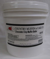 Country Muffin Chocolate Chip Muffin Batter, 18 Pound Pail.