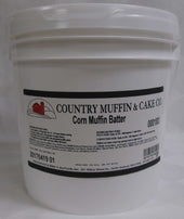 Country Muffin Corn Muffin Batter, 18 Pound Pail.