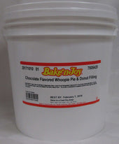 Bake n Joy Chocolate Whoopie Pie and Donut Filling, 25 Pound Pail