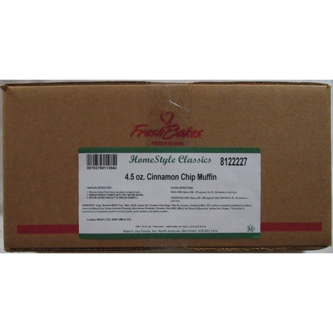 Bake N Joy Homestyle Cinnamon Chip Muffin Batter, 4.5 Ounce -- 96 per case