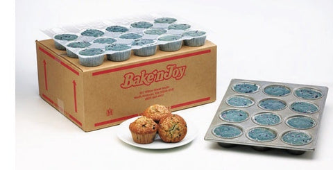 Bake N Joy Red Velvet Chocolate Chunk Muffin Batter, 6.25 Ounce -- 75 per case.