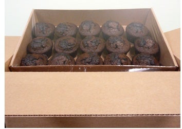 Bake N Joy Baked Chocolate Flavored Cupcake, 4 Ounce -- 60 per case.