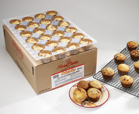 Bake'n Joy Pan Free Whole Grain Banana Nut Muffin Batter, 2.5 Ounce -- 96 per case