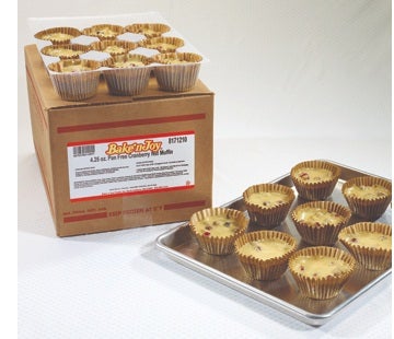 Bake N Joy Double Chocolate Chip Muffin Batter, 4.25 Ounce -- 36 per case.