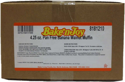 Bake N Joy Banana Walnut Muffin Batter, 4.25 Ounce -- 36 per case