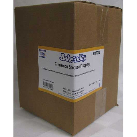 Bake N Joy Cinnamon Streusel Topping, 15 Pound Box