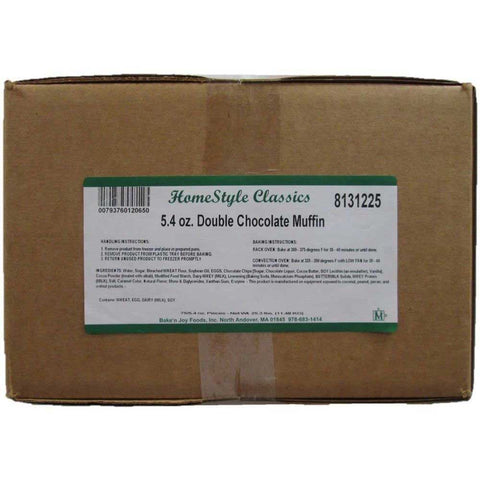 Bake N Joy Homestyle Double Chocolate Chip Muffin Batter, 5.4 Ounce -- 75 per case