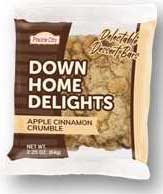 Prairie City Bakery Down Home Delights Apple Cinnamon Crumble, 2.5 Ounce -- 60 per case