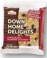 Prairie City Bakery Down Home Delights Chocolate Almond Coconut, 2.5 Ounce -- 60 per case