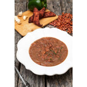 Hicks World Champion Smoked Meats Fully Cooked Bayou Red Beans with Andouille Sausage and Smoked Pork Shoulder, 6 Pound -- 2 per case