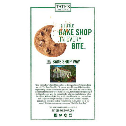 Tates Bake Shop Gluten Free Chocolate Chip Cookie, 7 Ounce -- 12 per case
