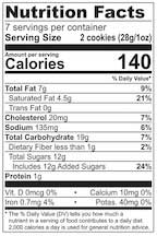 Tates Bake Shop Gluten Free Chocolate Chip Cookie, 7 Ounce -- 12 per case