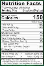 Tates Bake Shop Walnut Chocolate Chip Cookie, 7 Ounce -- 12 per case