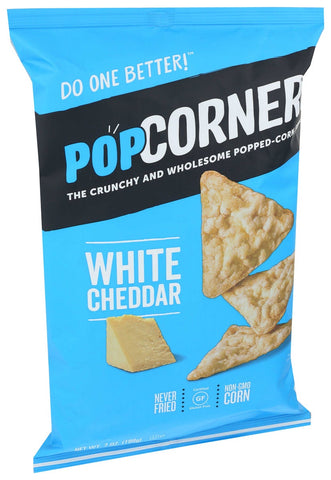 Popcorners White Cheddar Chips, 7 Ounce -- 12 per case