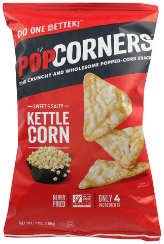 Pop Corners Kettle Chips, 7 Ounce -- 12 per case