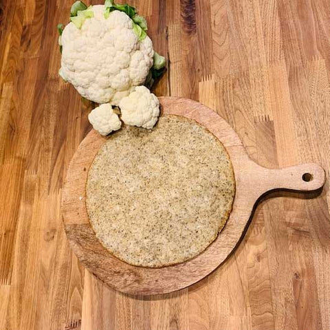 Rich's 9 Inch Gluten Free Seasoned Cauliflower Pizza Crust, 4.8 Ounce -- 60 per case
