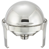Winco Madison Round Roll Top Chafer.