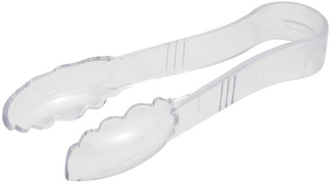 Winco Polycarbonate Clear Serving Tong, 6 inch