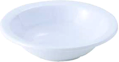Winco White Melamine Grapefruit Bowl, 13 Ounce -- 12 per case