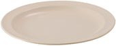 Winco Melamine Tan Round Plate, 10.25 inch Dia. -- 12 per case