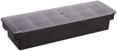 Winco Black Plastic Base 6 Compartment Condiment Holder, 19 7/16 x 6 1/4 x 3 1/2 inch