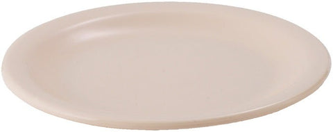 Winco Melamine Tan Round Plate, 9 inch Dia. -- 12 per case