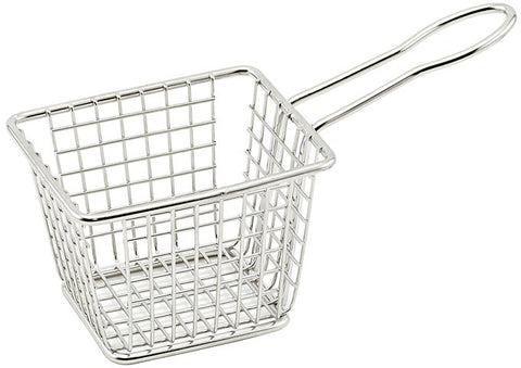 Winco Rectangular Mini Serving Fry Basket