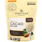 Navitas Naturals Organic Cacao Butter, 8 Ounce -- 12 per case.