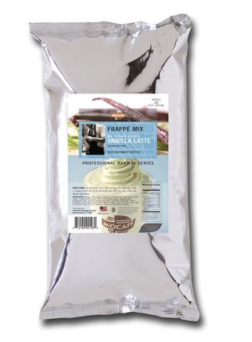 Mocafe No Sugar Added Vanilla Frappe, 3 Pound Bag -- 4 per case.