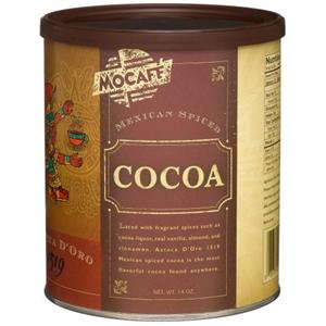 Mocafe Azteca D Oro Mexican Spiced Chocolate Cocoa, 3 Pound Can -- 4 per case.
