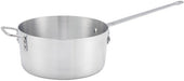 Winco Tapered Aluminum Sauce Pan with Helper Handle, 7 Quart