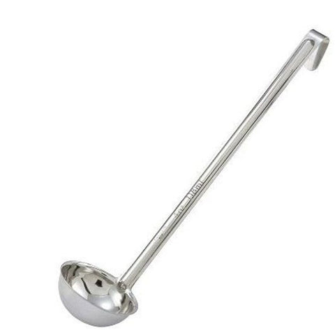 Winco One Piece Stainless Steel Ladle, 4 Ounce