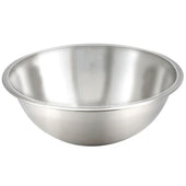 Winco Economy Stainless Steel Mixing Bowl, 5 Quart