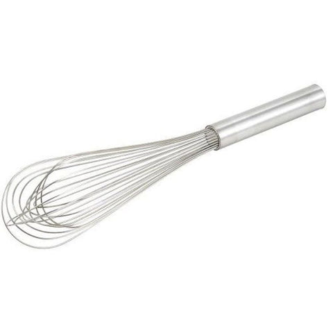 Winco Stainless Steel Piano Whip, 12 inch