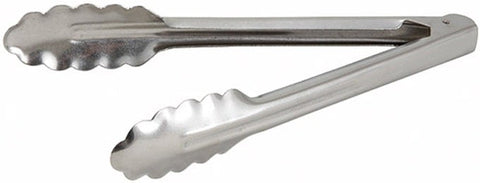 Winco Stainless Steel Heavyweight Utility Tong, 7 inch -- 12 per case