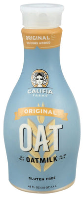 Califia Farms Unsweetened Oatmilk, 48 Fluid Ounce -- 6 per case
