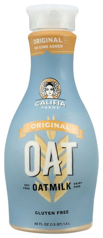 Califia Farms Unsweetened Oatmilk, 48 Fluid Ounce -- 6 per case