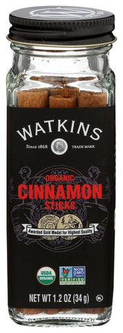 Watkins Organic Cinnamon Sticks, 1.2 Ounce -- 3 per case