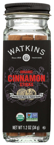 Watkins Organic Cinnamon Sticks, 1.2 Ounce -- 3 per case