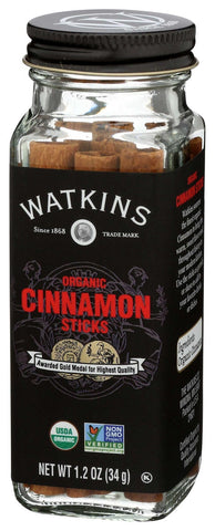 Watkins Organic Cinnamon Sticks, 1.2 Ounce -- 3 per case