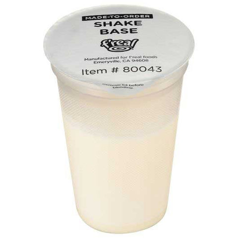 F real Made To Order Shake Base, 9 Fluid Ounce -- 12 per case